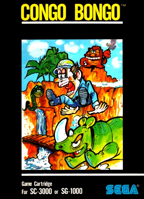Обложка игры Congo Bongo